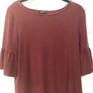 Talbots Maroon Top M
